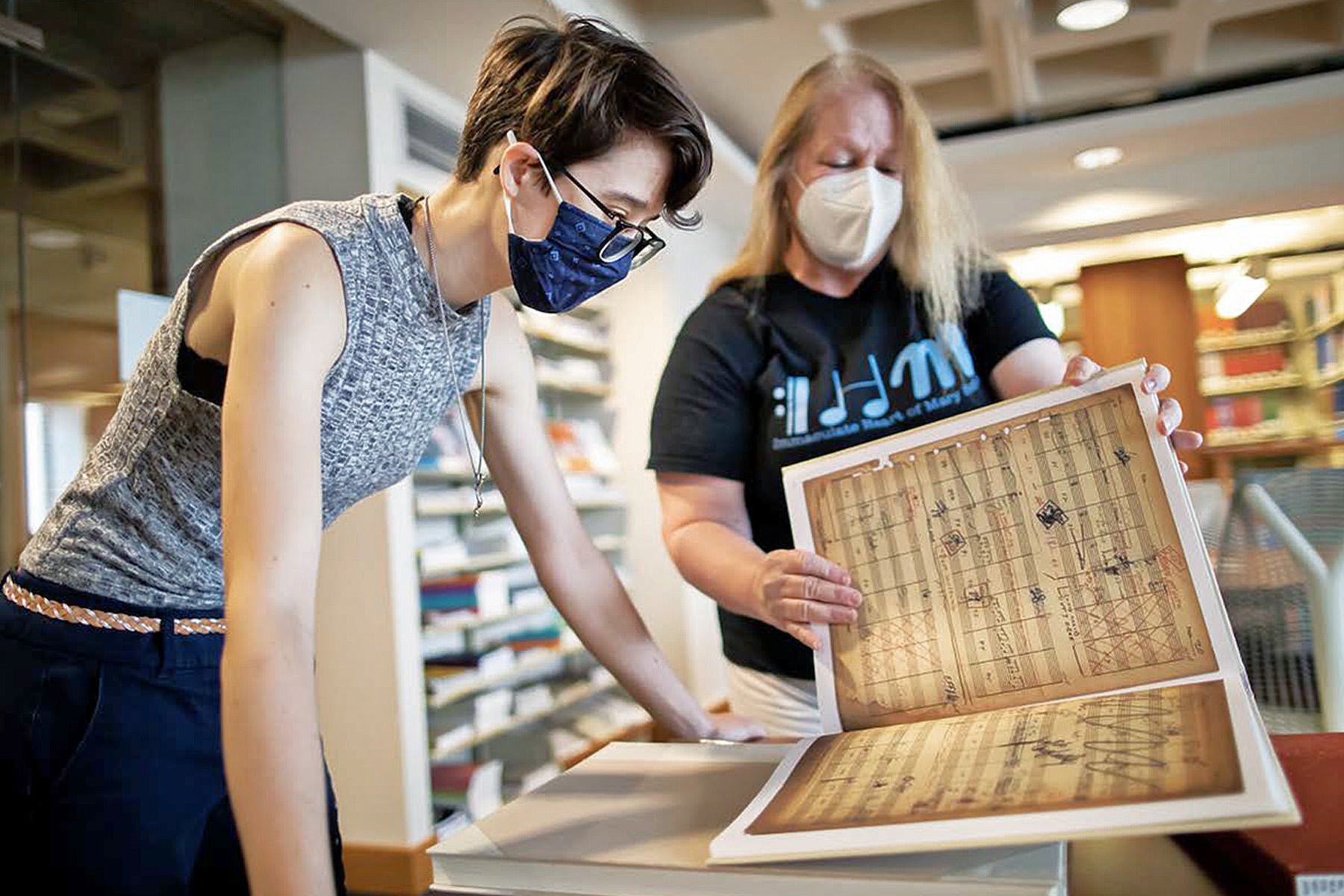 Looking at special collections in music
