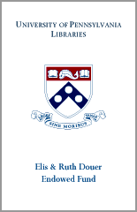 Elis and Ruth Douer Endowed Fund Plate