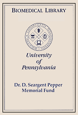 Dr. D. Sergeant Pepper Memorial Fund Bookplate