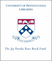 Jay Penske Rare Book Fund Plate
